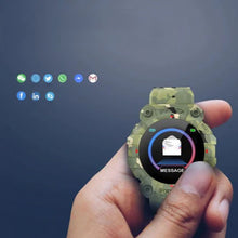 Charger l&#39;image dans la galerie, Bracelet intelligent de podomètre de sport de contrôle tactile étanche d&#39;écran de couleur