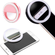 Charger l&#39;image dans la galerie, Anneau de Lumière LED Rechargeable Pour Selfie