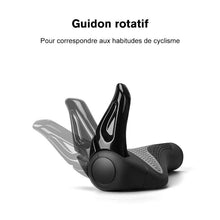 Charger l&#39;image dans la galerie, Poignées de Vélo Ergonomiques à Absorption des Chocs avec Cornes (1 paire)