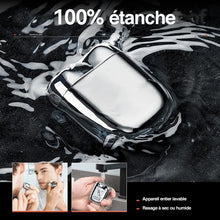 Charger l&#39;image dans la galerie, Rasoir électrique compact étanche rechargeable pour la maison, la voiture et les voyages