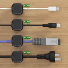 Charger l&#39;image dans la galerie, Support de rangement pour organisateur de câble magnétique
