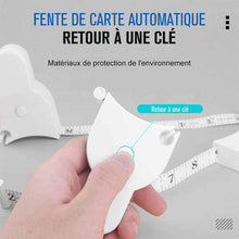 Charger l&#39;image dans la galerie, Ruban à Rouler Automatique Règle de Mesure de la Circonférence