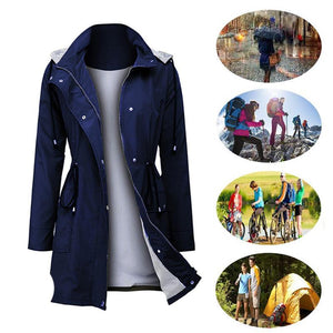 Manteau à capuche pour  femme - ciaovie