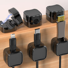 Charger l&#39;image dans la galerie, Support de rangement pour organisateur de câble magnétique