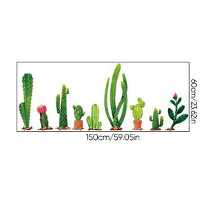 🌵Autocollants muraux 3D Greenery