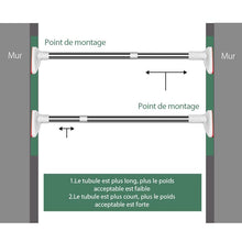 Charger l&#39;image dans la galerie, 🔥Tige d&#39;Etendoir à Linge Télescopique Multifunctionnel