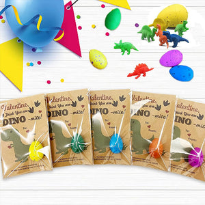 Cartes d'éclosion d'oeufs de dinosaures(24pièces)