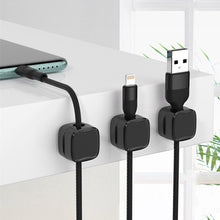 Charger l&#39;image dans la galerie, Support de rangement pour organisateur de câble magnétique
