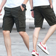 Charger l&#39;image dans la galerie, Shorts Cargo Décontractés pour Hommes Multi-poches - ciaovie