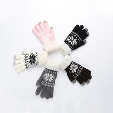 Charger l&#39;image dans la galerie, Femme Gants Hiver Chaud Avec Doublés - ciaovie