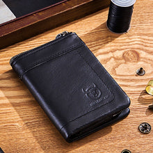 Charger l&#39;image dans la galerie, Portefeuille Multi-Emplacements Anti-RFID Avec Poche à Monnaie