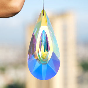 Attrape-Soleil Prisme en cristal de couleur AB
