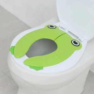 Siège de toilette en forme de grenouille pour bébé