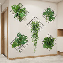 Charger l&#39;image dans la galerie, Sticker mural plante verte 3D
