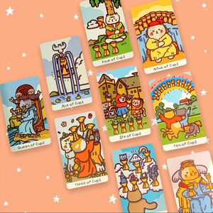 Cartes de tarot de chats
