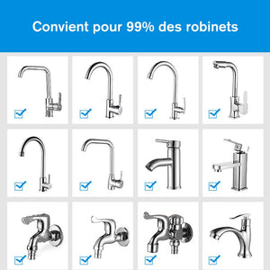 Tête de Robinet à Bulle Rotative