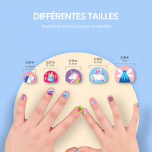 Charger l&#39;image dans la galerie, Autocollants pour ongles pour enfants(520pcs)