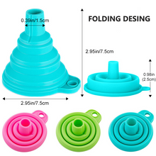 Charger l&#39;image dans la galerie, Entonnoir Pliable en Silicone