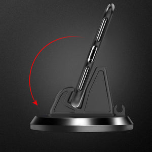 Support de Téléphone Rotatif Multifonctionnel avec Ventouse pour Voiture