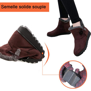 Bottes de neige chaudes pour femmes, 1 paire - ciaovie