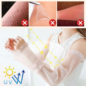 Manches de bras en dentelle de protection UV d'été