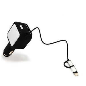 Ciaovie™ Chargeur de Voiture Multi avec Câble de Chargement Rétractable - ciaovie