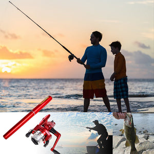 Canne à pêche de poche