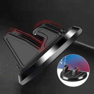 Support de Téléphone Rotatif Multifonctionnel avec Ventouse pour Voiture