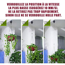 Charger l&#39;image dans la galerie, Poulie Rétractable à Suspendre Panier de Plantes/ Cage à Oiseau