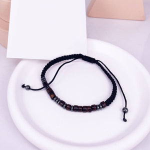 "Jusqu'à ce que nous nous revoyions" Bracelet en code morse
