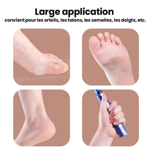 Patchs invisibles anti-usure pour les pieds