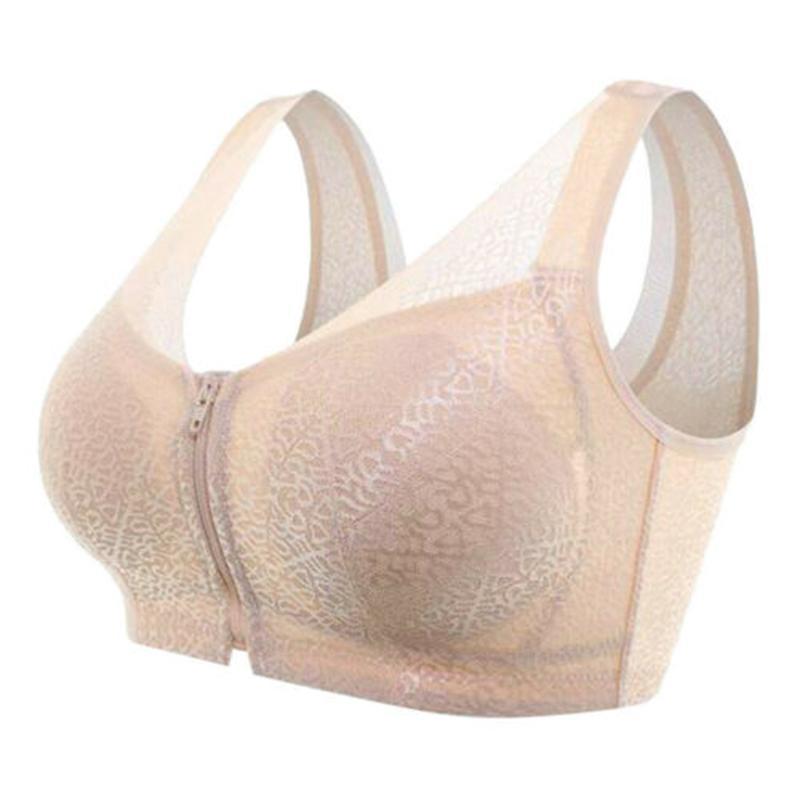 Soutien-Gorge Respirant avec Fermeture à glissière Devant - ciaovie