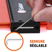 Charger l&#39;image dans la galerie, Saker®Jauge de duplication de contour de forme avec serrure