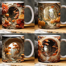 Charger l&#39;image dans la galerie, Mug citrouille à trou fissuré