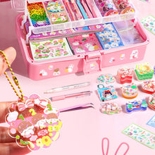Charger l&#39;image dans la galerie, Ensemble d&#39;autocollants Goo Card - Manuel de jouets pour enfants à fabriquer