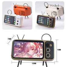 Charger l&#39;image dans la galerie, Téléphone Mobile Haut-Parleur Rétro Tv Bluetooth - ciaovie