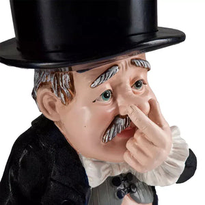 Décoration de porte-serviettes en papier Gentleman