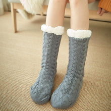 Charger l&#39;image dans la galerie, Chaussettes Hiver Chaudes Antidérapantes Épaisses - ciaovie