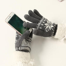 Charger l&#39;image dans la galerie, Femme Gants Hiver Chaud Avec Doublés - ciaovie
