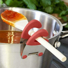 Charger l&#39;image dans la galerie, Clip à Spatule Côté Pot en Acier Inoxydable, 2 pièces