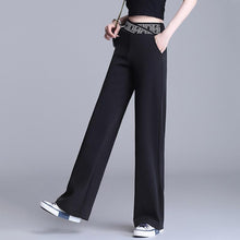 Charger l&#39;image dans la galerie, Pantalon de costume avec taille élastique