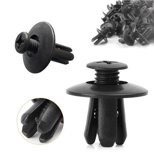 Clips de fixation universels en plastique pour garde-boue de voiture (150 pièces)