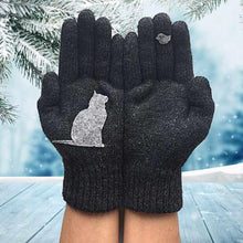 Charger l&#39;image dans la galerie, Gants en Coton Imprimés Motif Chat