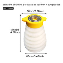 Charger l&#39;image dans la galerie, Couvercle anti-poussière en silicone pour perceuse