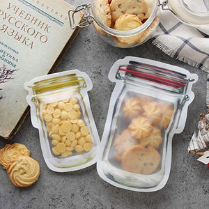 Sacs à fermeture à glissière Jar, un ensemble de 5 pièces - ciaovie