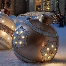 Charger l&#39;image dans la galerie, Boule de Décoration Gonflable de Noël en plein air