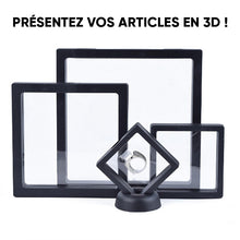 Charger l&#39;image dans la galerie, Cadre flottant 3D noir (10 PCS)