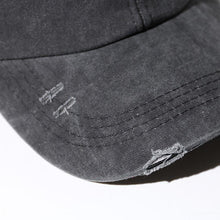 Charger l&#39;image dans la galerie, 2020 Nouvelle Casquette en Maille Croisée pour Cheveux en Queue de Cheval