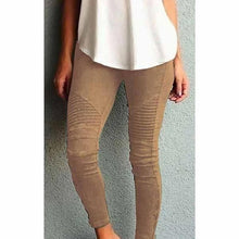 Charger l&#39;image dans la galerie, Pantalon Amincissant En Coton Elastique - ciaovie