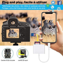 Charger l&#39;image dans la galerie, 3-en-1 SD TF USB Lecteur de Carte OTG Adaptateur